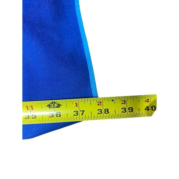 Blue Green Mandala Tablecloth Scarf Wall Hanging Boho Hippie 38" x 60" - Picture 5 of 5